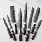 Couteaux japonais – Set de 10 – Forêt
