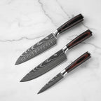Couteaux japonais – Set de 3 – Forêt